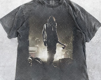 Comfort Colors Resident Evil Requiem I Vintage Distressed Leon Kennedy Fan T-Shirt | Gift For Women and Man Unisex T-Shirt CF46