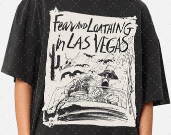 Fear, and Loathing in Las Vegas Tシャツ Fear and Loathing in Las Vegas MOUSE Hitchhiker T-Shirt