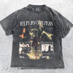 Camiseta clásica Jeepers Creepers Comfort Colors® 1717, película de terror de Halloween, unisex, Comfort Colors JC44