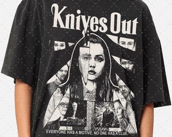 Limited Knives Out T-shirt, Knives Out New T-Shirt, Series T-Shirt, Gift For Man and Woman Unisex T-Shirt  sv11