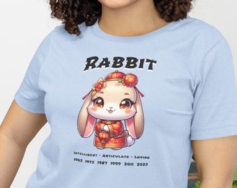 Year of the Rabbit Chinese Zodiac Womens Tee