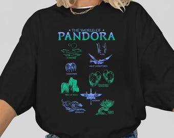 Camiseta Avatar Pandora Comfort Colors, Camiseta Avatar El Mundo de Pandora, Camiseta Avatar Agua, Camiseta Jake Sully Neytiri