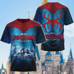 Marvel Spider Man Shirt, Brand New Day Tee Shirt, Disneyland Tee, Peter Parker Shirt, Marvel Avenger Superheroes, MCU Comics Fan