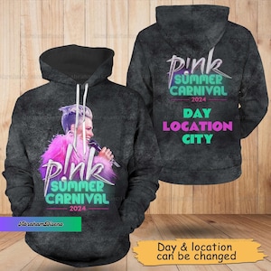 Pink tour hoodie hotsell