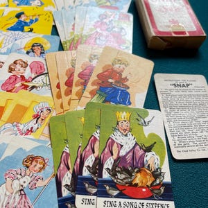 Juego de cartas SNAP de Chad Valley, set completo en su embalaje original - Temática "Criaturas del Bosque"