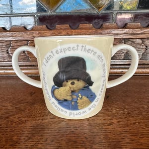 2011 Spode Paddington Double-Handled Mug (2 Handed Mug) - Ceramic - Dishwasher, Microwave and Freezer Proof.