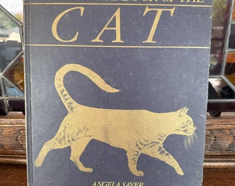 The Complete Book of the Cat by Angela Sayer 1984 | Some Wear | Hardcover