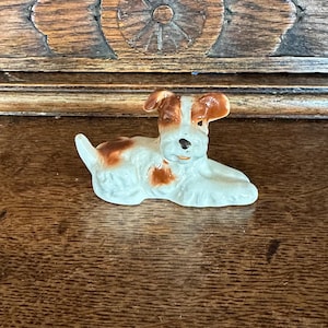 1960s Vintage Ceramic Cocker Spaniel Dog Figurine