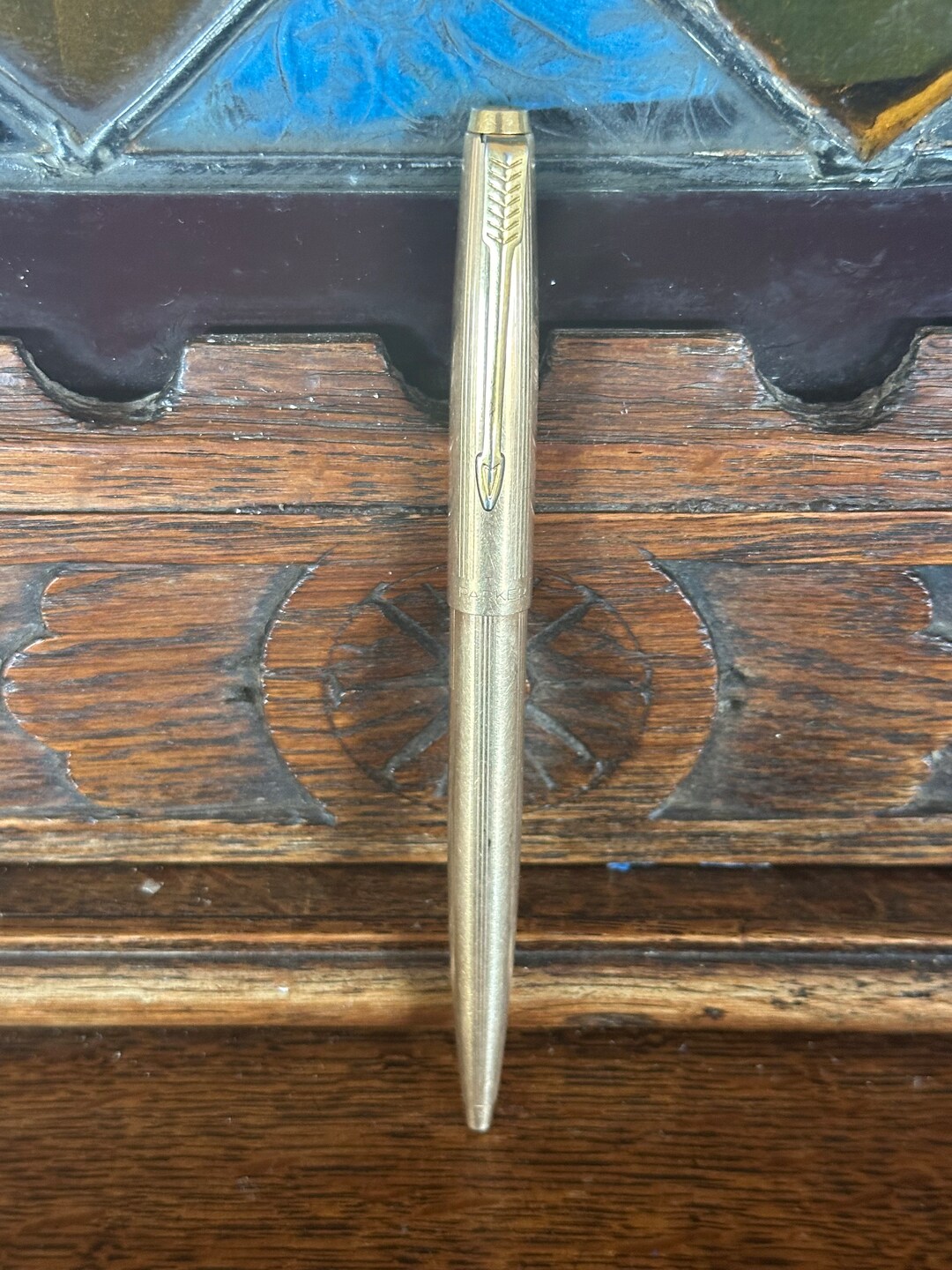 Vintage Parker Ballpoint Pen - Rolled Gold Made in England - Etsy
