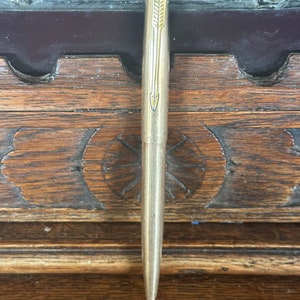 Vintage Parker Fountain Pen - Rolled Gold Made in England