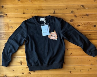 Acne Studios Yana Ribbed Oversized Sweatshirt Size M - Etsy