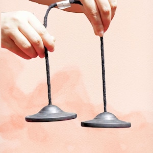 Handcrafted Tibetan Tingsha Bell  | Versatile Buddhist Instrument with Long-lasting Resonance for Spiritual Harmony