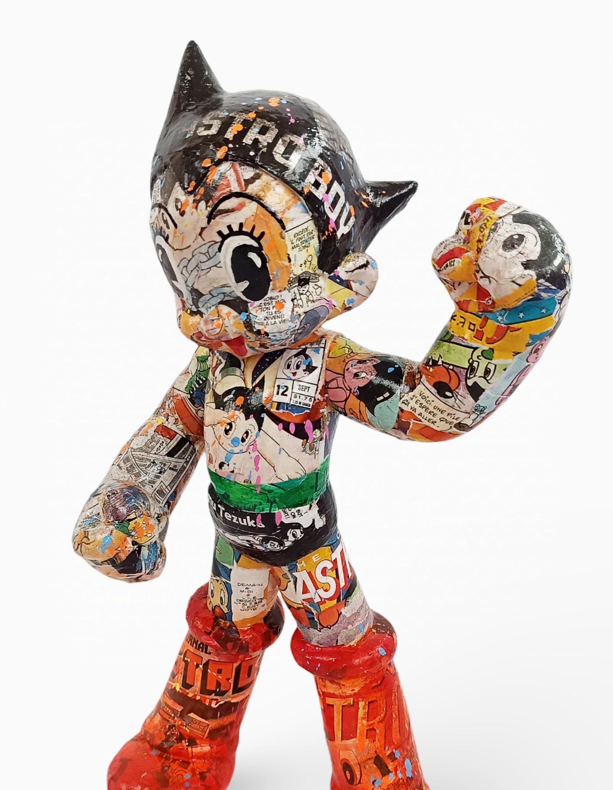 ゲームキャラクター BIG SCALE X-RAY FULL COLOR ASTRO BOY Custom Astro Boy XXL Figurine I Giant Pop Culture Astro Boy