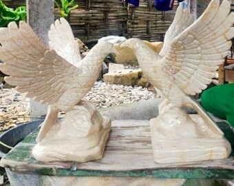 Marble Dove Sculpture for Gift