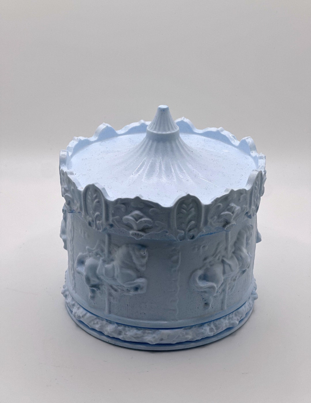 Carousel Music Box Candle: Handmade Concrete Soy Wax Candle - Etsy