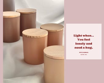 Comfort Candle: Natural Soy Wax, Funny Self-Care Gift