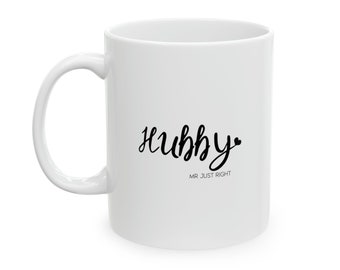 Hubby Ceramic Mug, 11oz