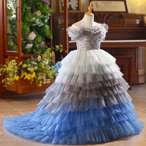 luxury party dresses for stylish girls Multi-layer Shiny Elegant Dresses for Women,Luxury Party Dress,Black Prom Dress fg6756