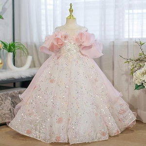 open lace back dress Princess Prom Ball Gown for Teens,Tulle Girls Pageant Ball Dress,GPD0009, J10 / Royal Blue