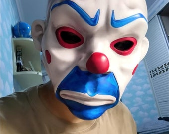 Halloween Joker Mask Mock COS Dress up Resin Mask