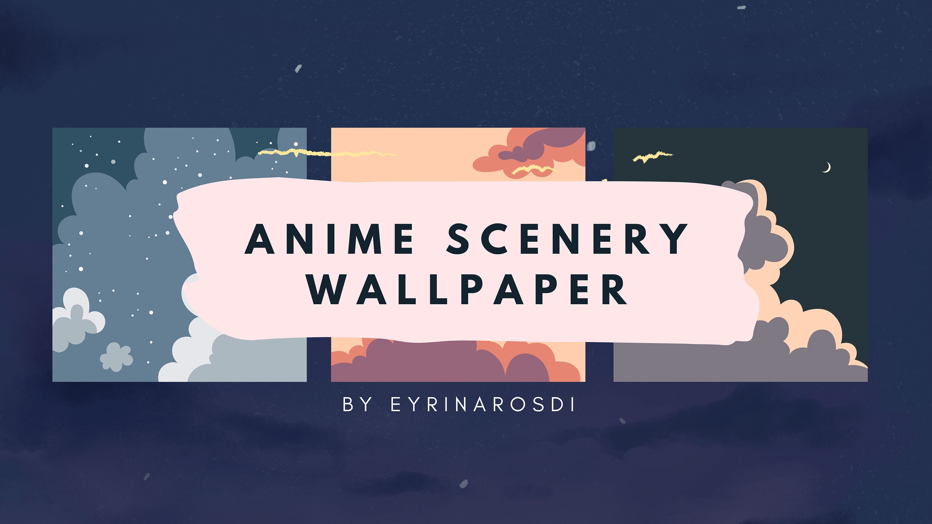 Anime Scenery Desktop Wallpaper
