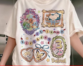 Niestandardowa nazwa, numer, urodziny, Pokemon, kreskówka, kokietka, PNG, retro Pokemon, dopasowanie, PNG, anime, urodziny, PNG 9426DN2