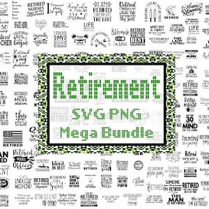200 Bundle SVG retraite, heureuse retraite SVG, citations de retraite SVG, svg officiellement retraité, fichier numérique, téléchargement immédiat