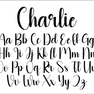 Charlie Schrift, handgeschriebene Schrift, Cricut Schrift, Goodnotes Schrift, Planer Schrift, süße Schrift, Lehrer Schriften, Canva Schriften, schrullig, Frühling Schrift