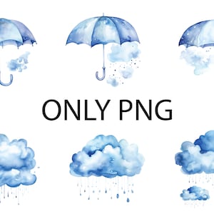 Paquete de PNG del clima, descarga instantánea, descarga digital, pronóstico PNG, clima PNG, clima PNG, vector del clima, archivos de corte del clima, tormenta PNG