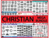 Christian SVG Bundle, Religious SVG Bundle, Cross SVG, Bible Verse svg, Scripture svg, Faith svg, Jesus svg, Digital File