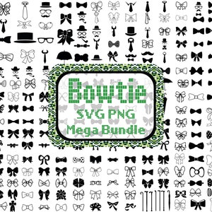 Papillon SVG, PNG Bundle, Ribbon SVG, Papillon svg, Cravatta svg, Gentleman svg, Matrimonio svg Gentlemen svg, File digitale, Download immediato, Miglior Svg