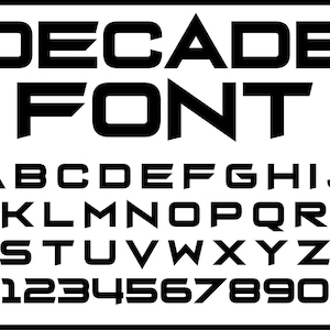 Font Decade, Font Serif, Font moderno, Font Boho, Font di branding, Font Swash, Font per Cricut, Font Boho, Font Cricut, Download immediato