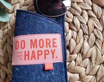 Handmade Felt Glasses Case | Eco-Friendly Eyewear Storage Pouch | Soft & Lightweight Glasses Protector |  Eyewear Organizer Gift for her