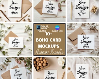 Wedding Invitation Card Mockup | Birthday Invitation | Thank You Card | Invite Mockup