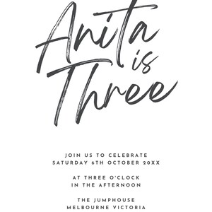 Birthday Party Invitation