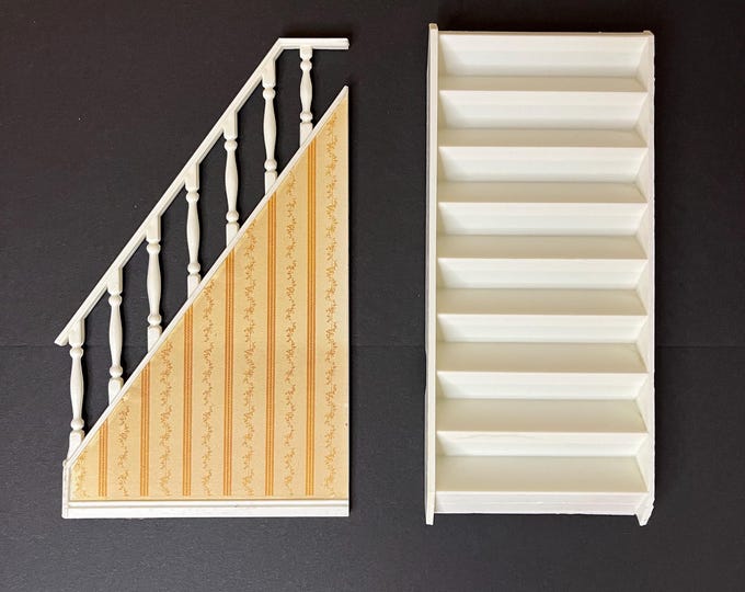 An original Lundby Stair and Railing for Lundby Dollhouse (1:18)