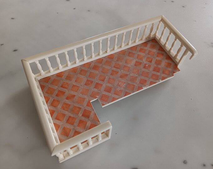 Balcony for Lundby Göteborg dollhouse (1:18)