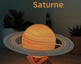 Lampe Planète Saturne
