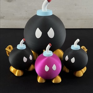 Scatola portaoggetti Bob-Omb ispirata a Super Mario