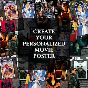 Benutzerdefiniertes Filmposter, Album-Cover-Poster, benutzerdefiniertes Album-Poster, Paar-Album-Poster, Album-Cover-Wandkunst, benutzerdefinierter Filmliebhaber-Druck-Download