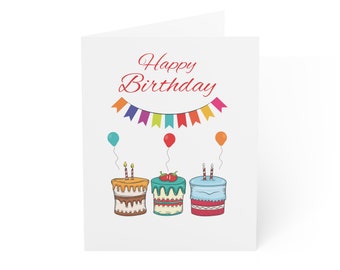 Greeting Cards (1, 10, 30, and 50pcs)/ Greeting cards / printed cards / holiday gift / paper art / unique gift / keepsake / birthday card