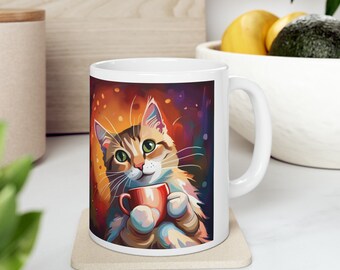 Ceramic Mug, 11oz