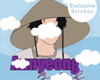 Yoongi Anti-Fans Goodbye Vinyl Aufkleber, BTS KPop Aufkleber