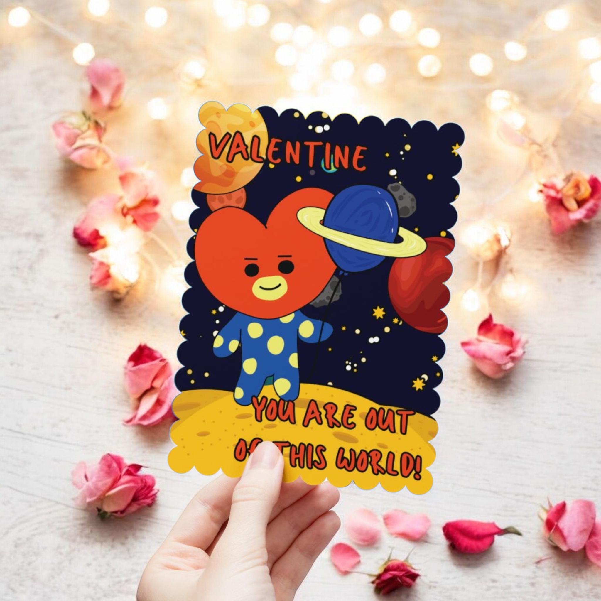 Bt21 Tata Valentine - Etsy