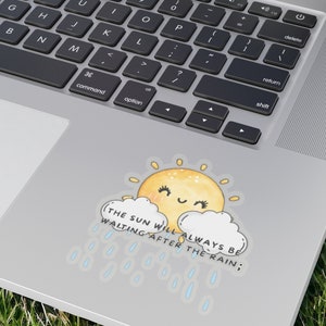 You Matter - Pegatina de mensaje edificante, fanático del K-Pop, adorable, mensaje positivo, prevención del suicidio, salud mental, pegatina para computadora portátil, estadía