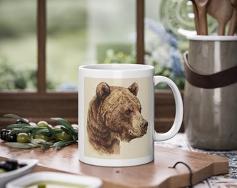 Cup - Motif Bear Watercolor -5-