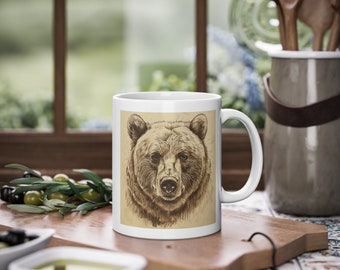 Cup - Motif Bear Watercolor -6-