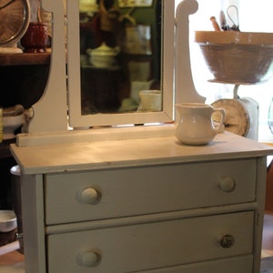Antique baby dresser discount