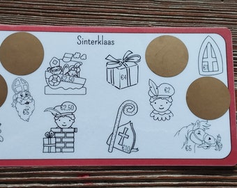 sinterklaas kras en kleur challenge