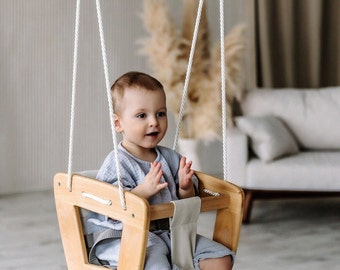 Children's hanging soft swing